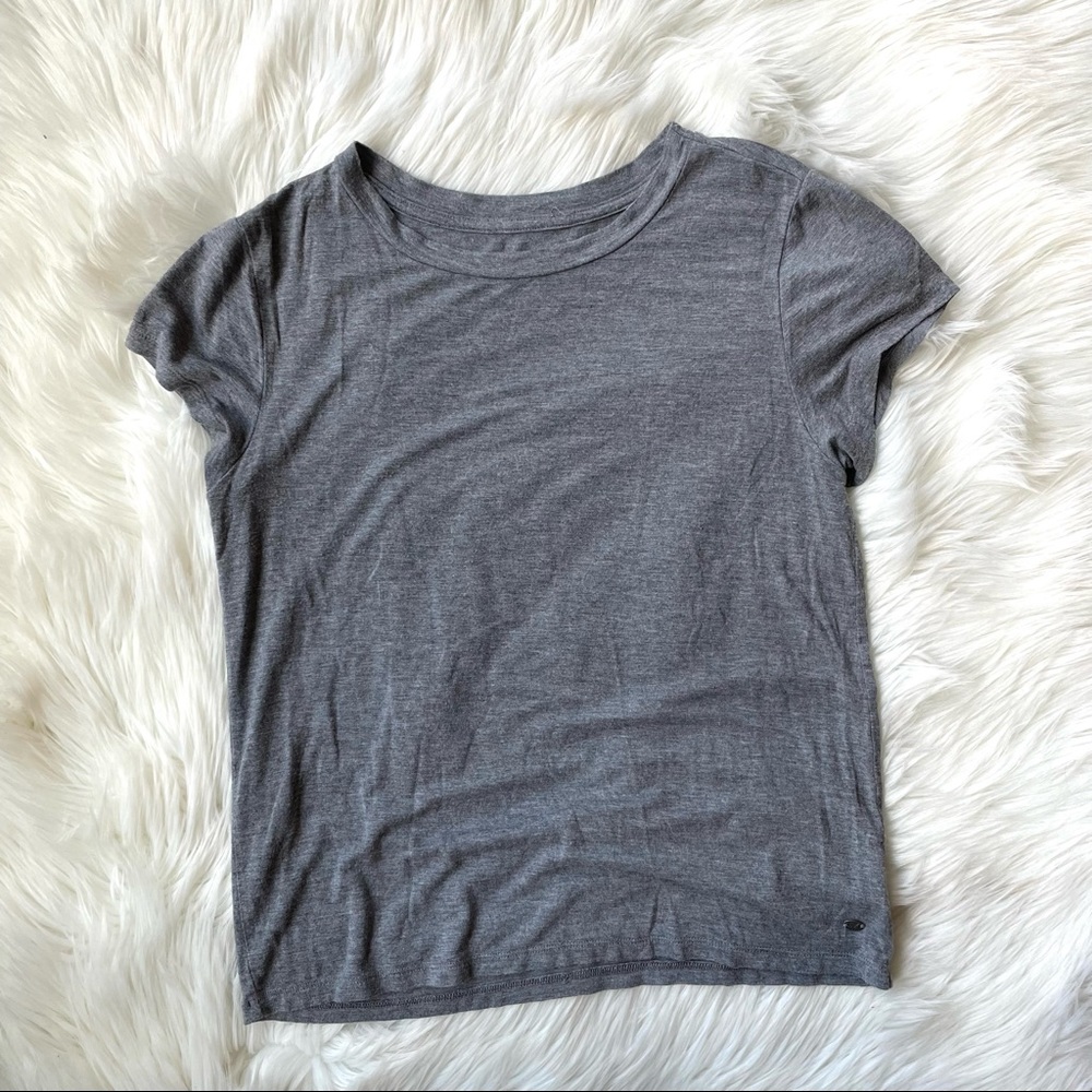 Gray American Eagle soft and sexy top